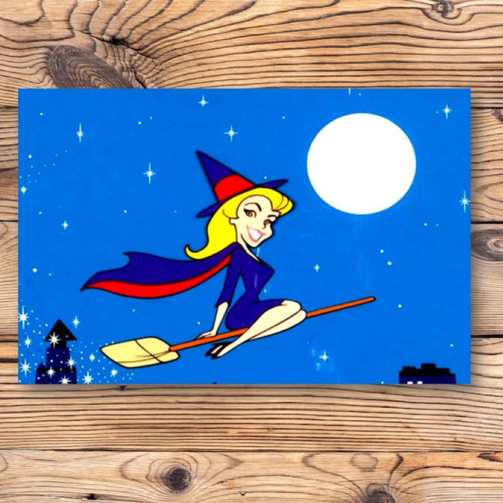 Bewitched Retro Nostalgic Refrigerator Locker Fridge Magnet